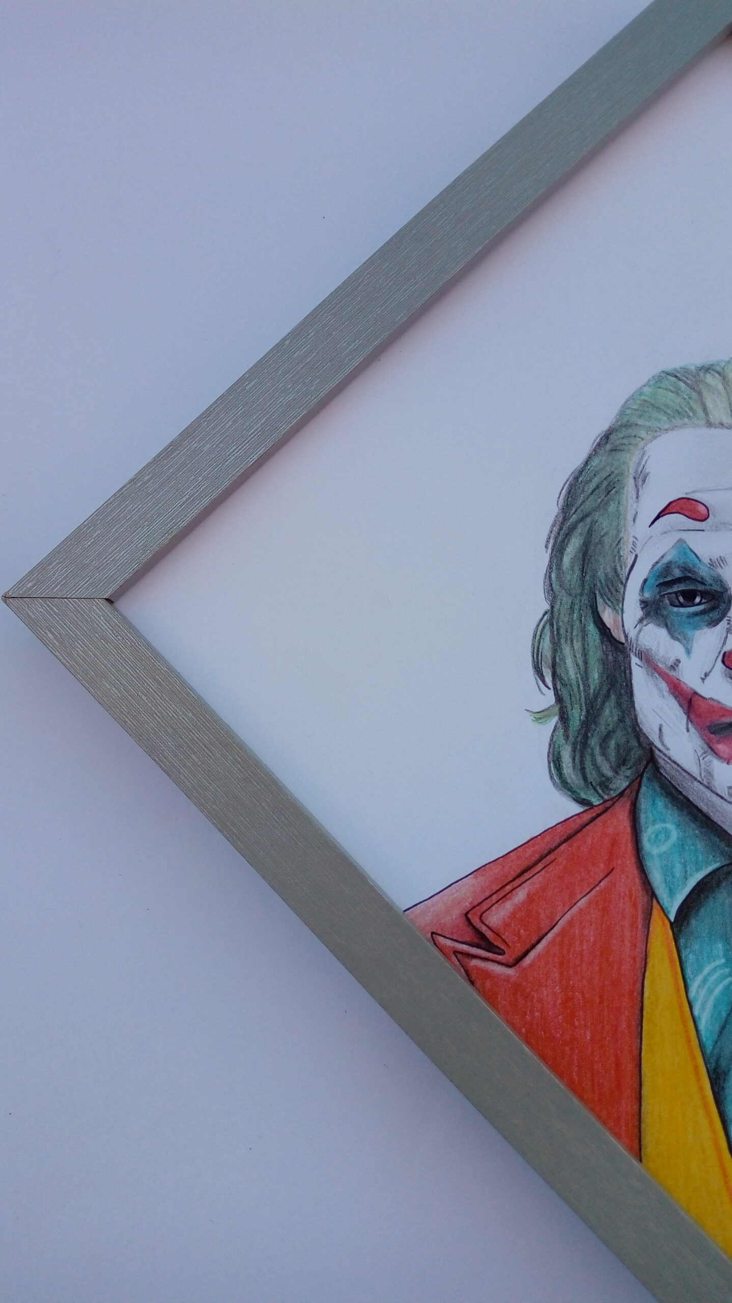 Disegno il joker - quadro il joker - disegno pagliaccio - immagine 4