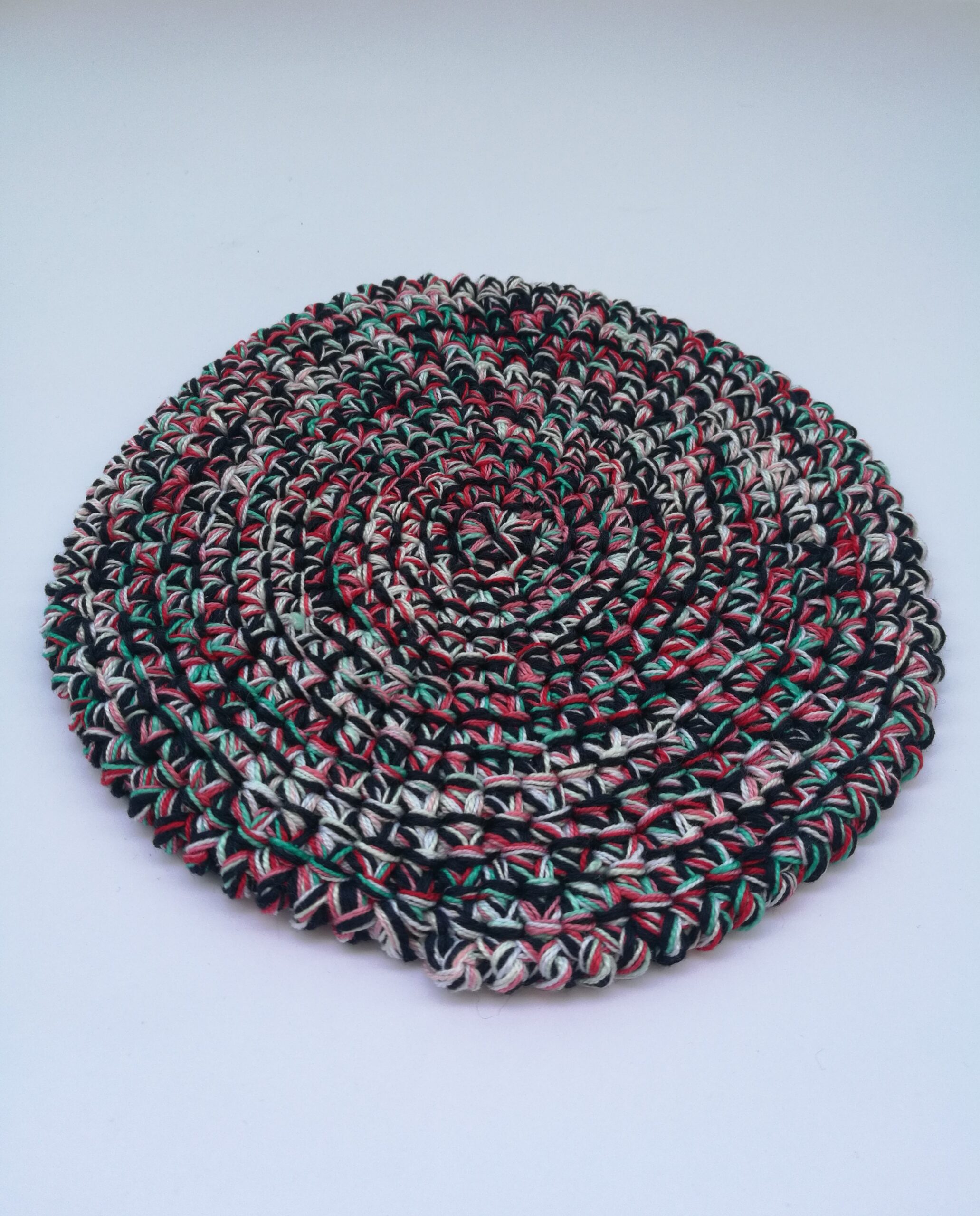 Centrini all'uncinetto - centrini centrotavola - centrini tondi - uncinetto sotto bicchiere - centrino a mano - immagine 6